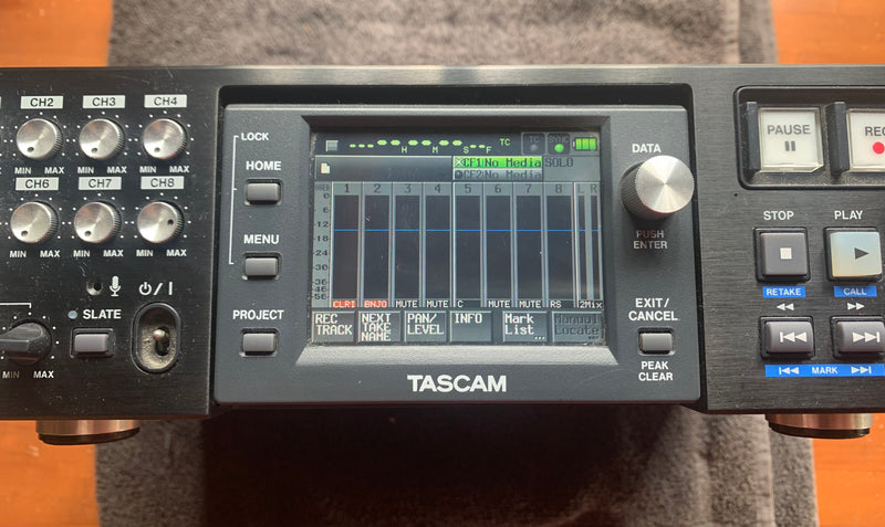 Used - Tascam HS-P82 Recorder with audio bag