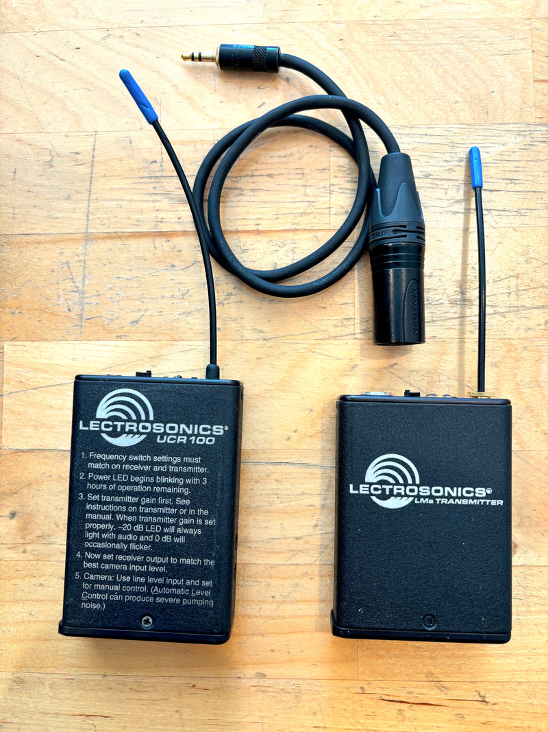 Used - Lectrosonics LMA and UCR100 Wireless Audio Kit (Block 26)