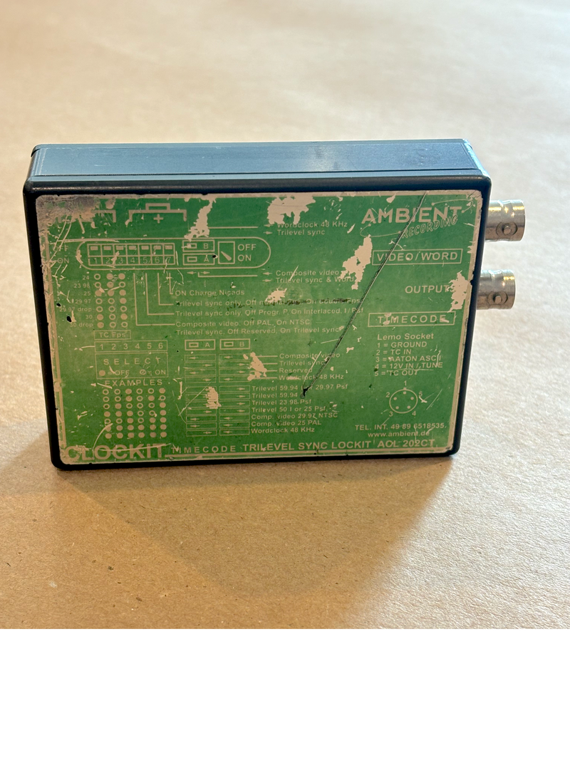 Used - Ambient Recording ACL-202CT Lockit Timecode Generator