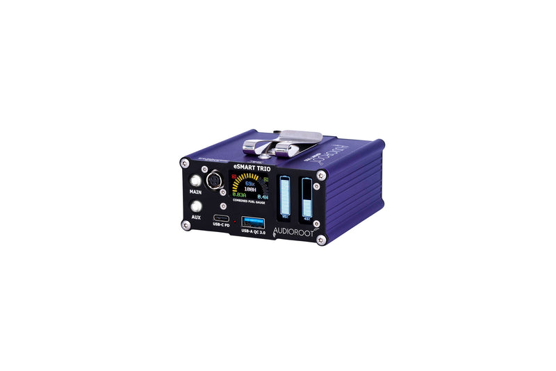 Audioroot eSMART TRIO advanced portable smart battery power distribution system