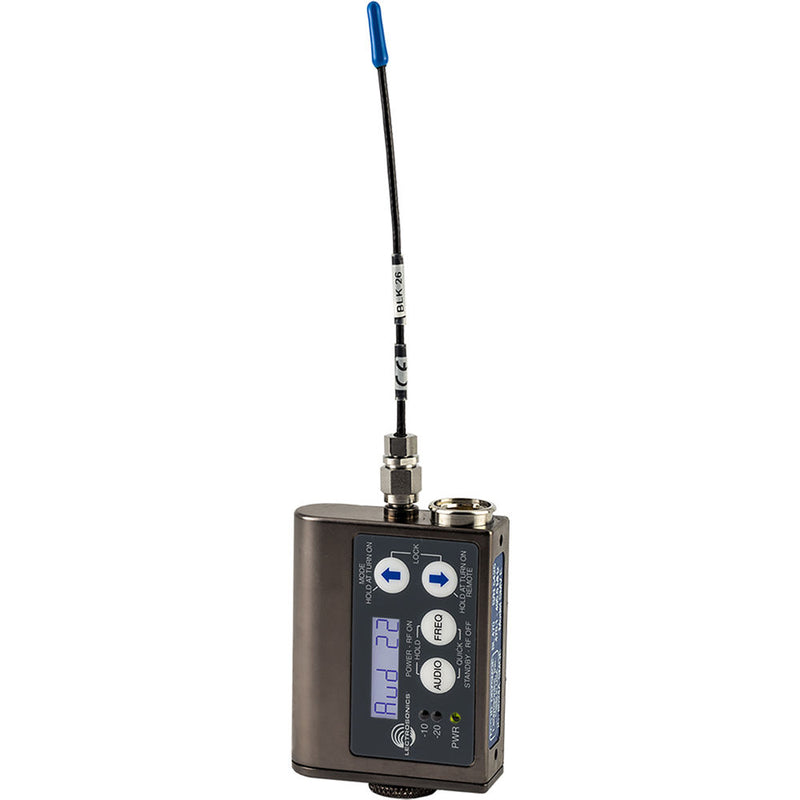 Lectrosonics SMV Single Battery - UHF Belt Pack Transmitter