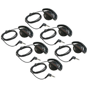 Remote Audio EAR BUD 6 Six Single Ear Speakers w/ flexible ear hook