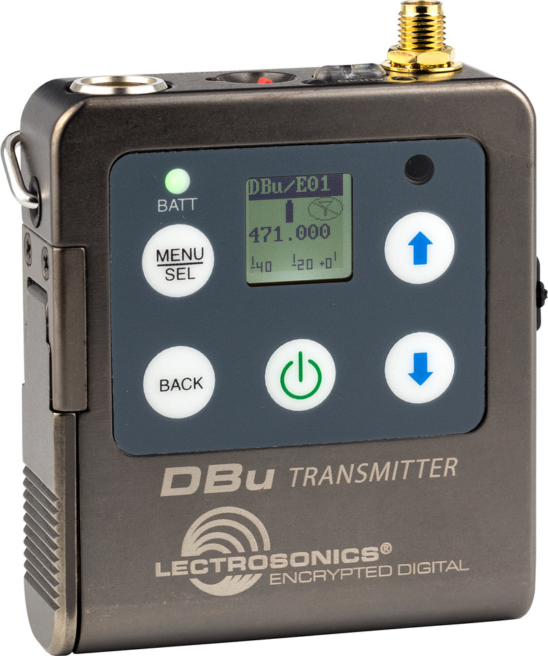 Lectrosonics DBu Digital Belt Pack Transmitter