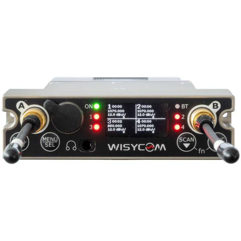 Wisycom MCR54 Quadruple True Diversity Wireless Receiver