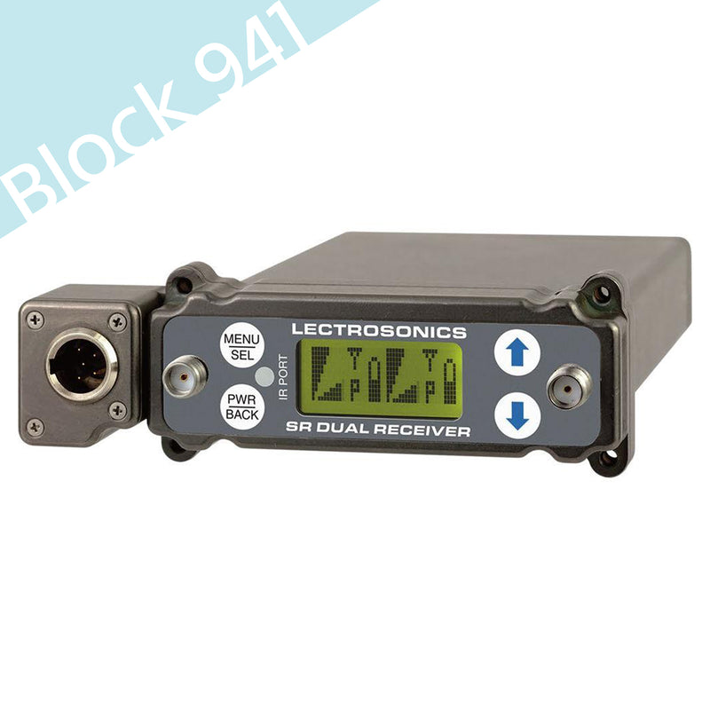Lectrosonics SRc Wideband SR Dual-channel Slot Receiver - Block 941