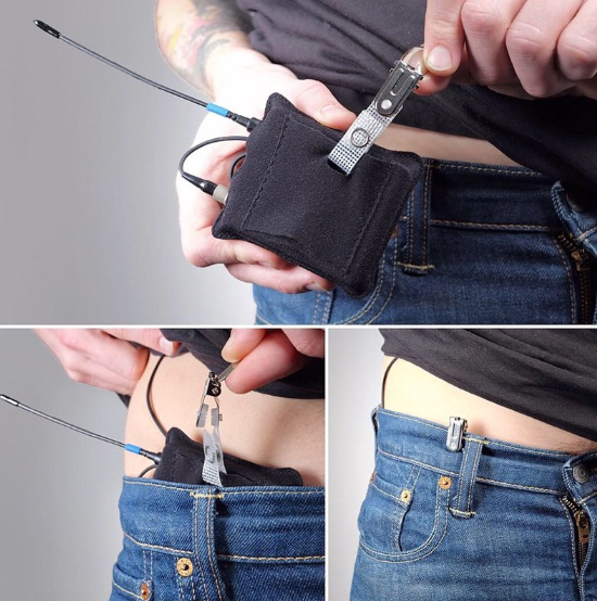 Ursa Belt Pouch with Clip