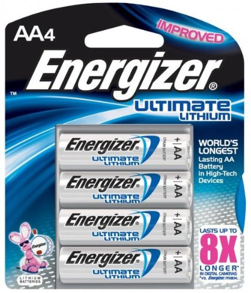 Energizer Ultimate Lithium AA - 4 Pack